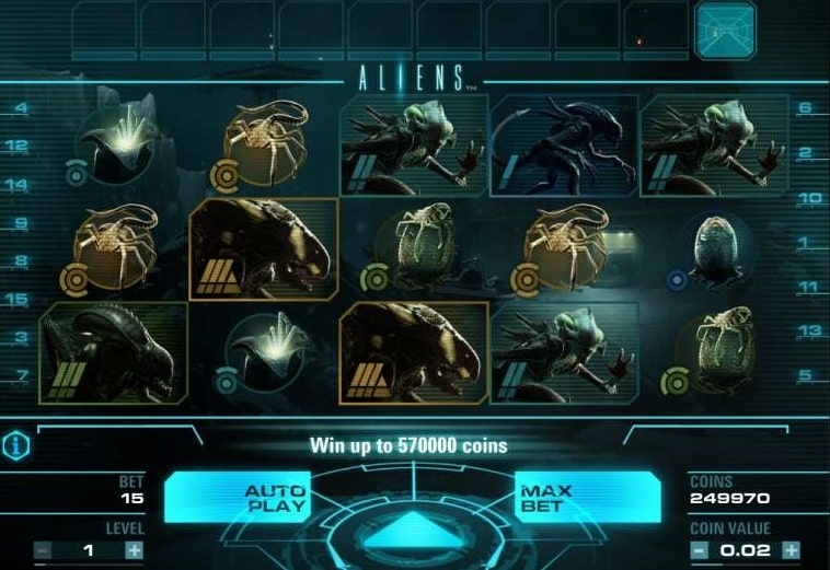 Игровой автомат Aliens